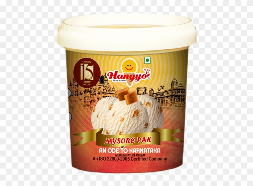 Hangyo-mysore Pak - Hangyo Ice Cream Logo Png Clipart #3078234