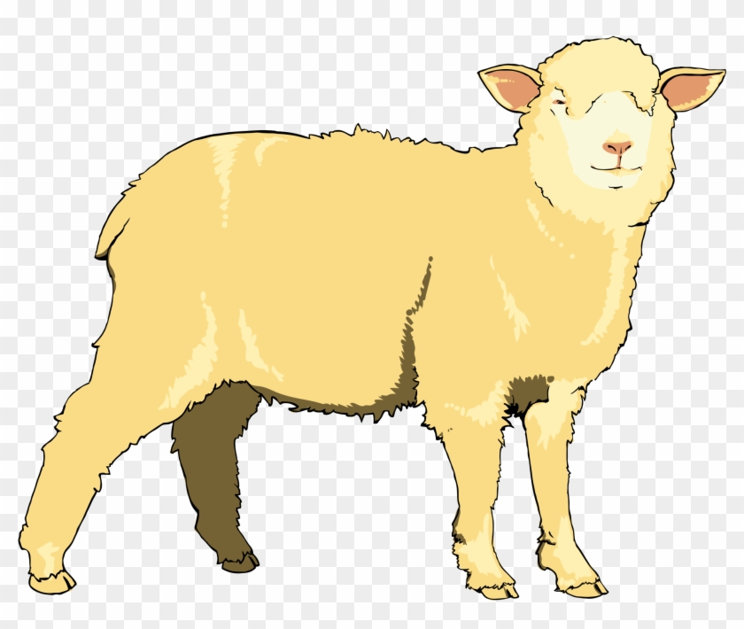 File Sheep Clipart Svg Wikimediamons - Clip Art - Png Download #3078419