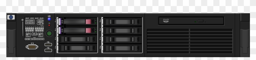 Computer File Mounted Hewlett Packard Network Rack - Disk Array Clipart #3078476