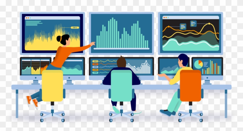 Managed Server - Illustration Clipart