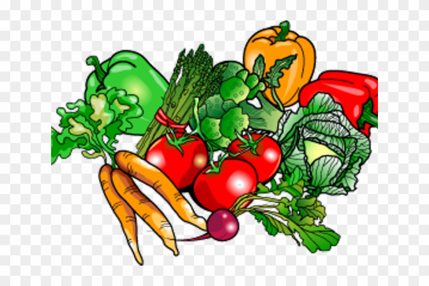 Vegetables Clipart Veg - Transparent Background Vegetables Clipart - Png Download #3079022