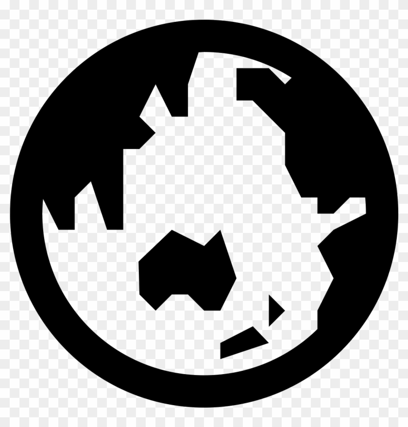 Glob Azja Free Download - Emblem Clipart