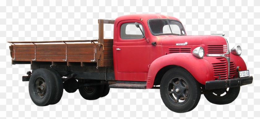 Image Of A Truck - Old Pickup Truck Png Clipart #3079627