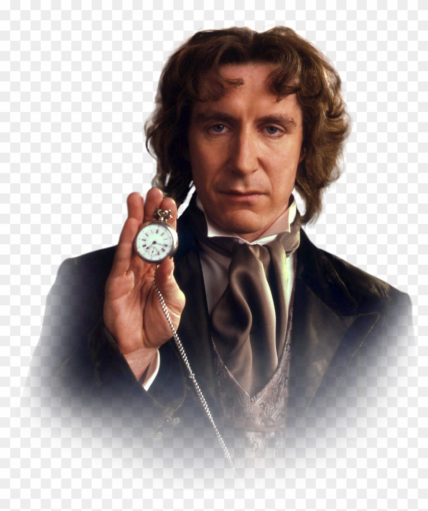 Doctor Transparent 8th - Doctor Who Eighth Doctor Png Clipart