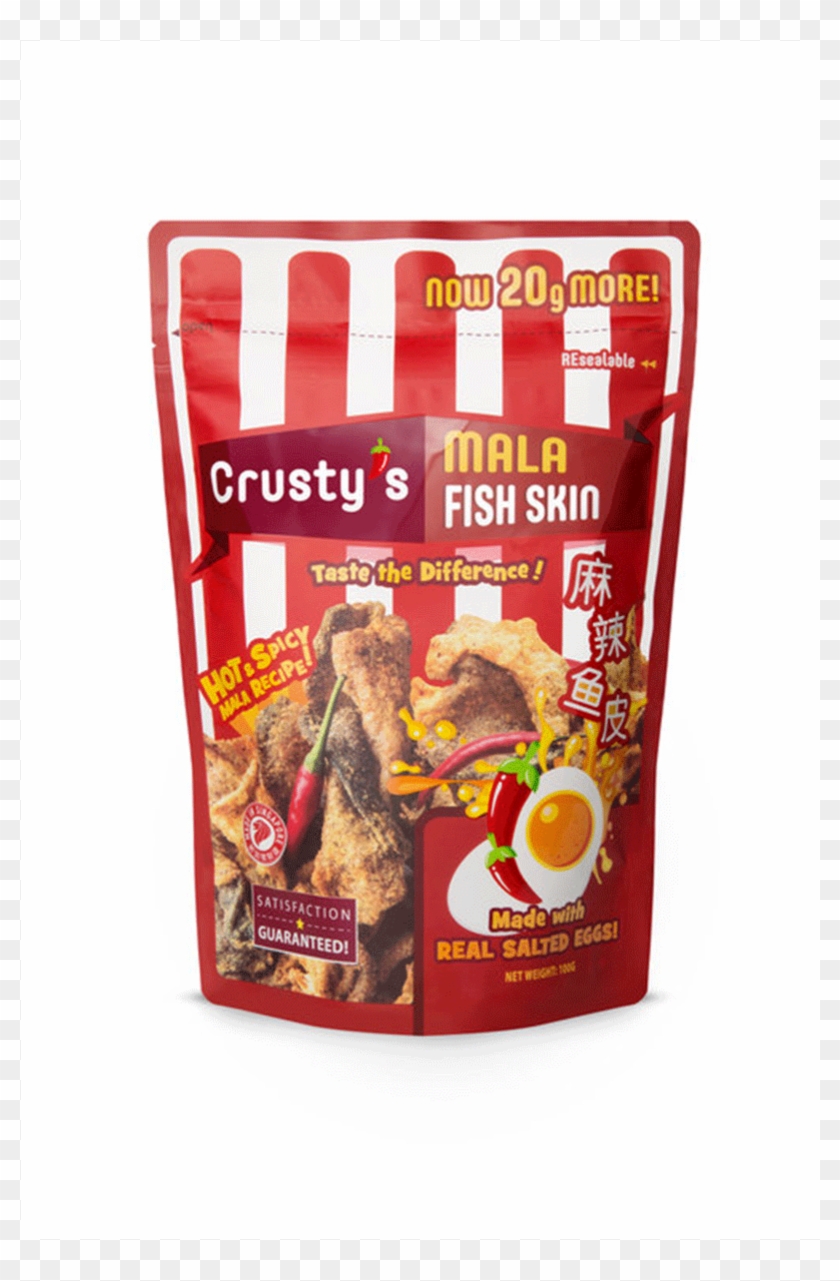 First Slide - Crusty's Salted Egg Fish Skin Clipart