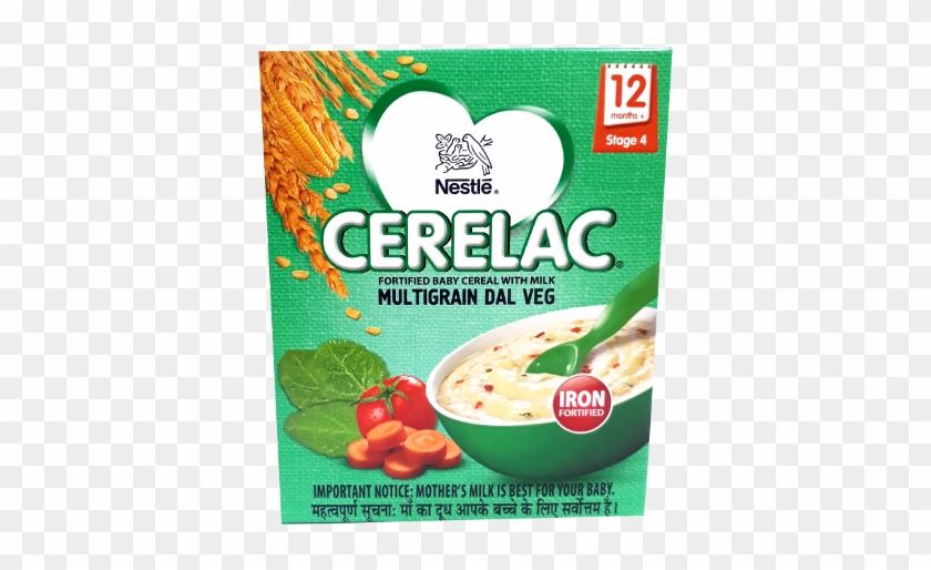 Cerelac Multigrain Dal Veg Stage - Cerelac Stage For 12 Month Baby Clipart #3080308