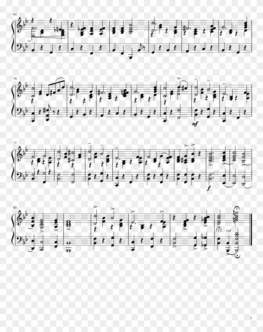 The Bouncing Ball Sheet Music Composed By Frank Trumbauer - Vai Vedrai Sheet Music Clipart