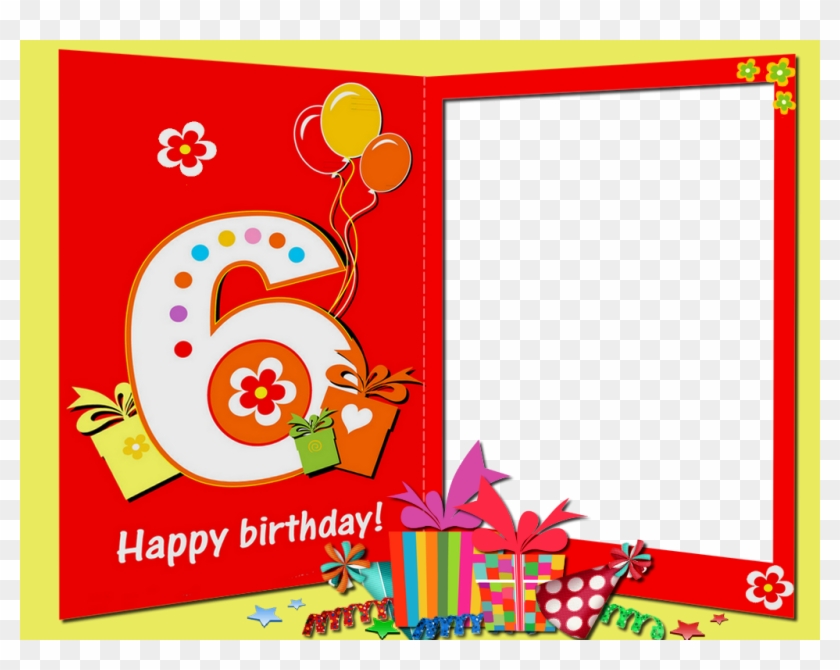 Happy Birthday Frame Png - Picture Frame Clipart #3081672