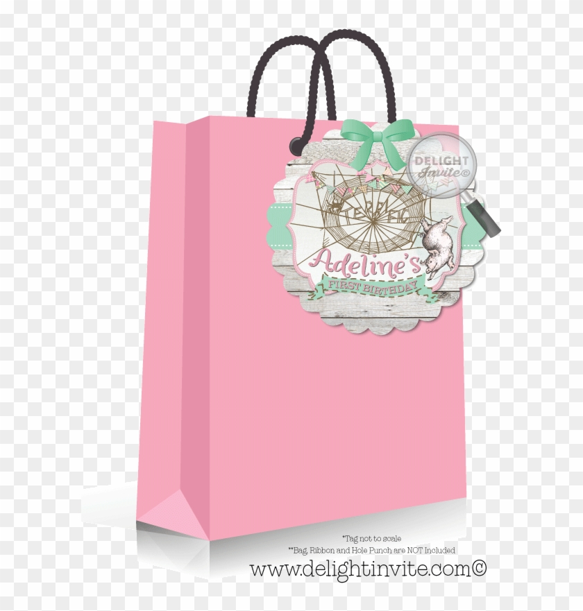 Charlotte's Web Favor Tags Web 1, Charlottes Web, 1st - Greeting Card Clipart