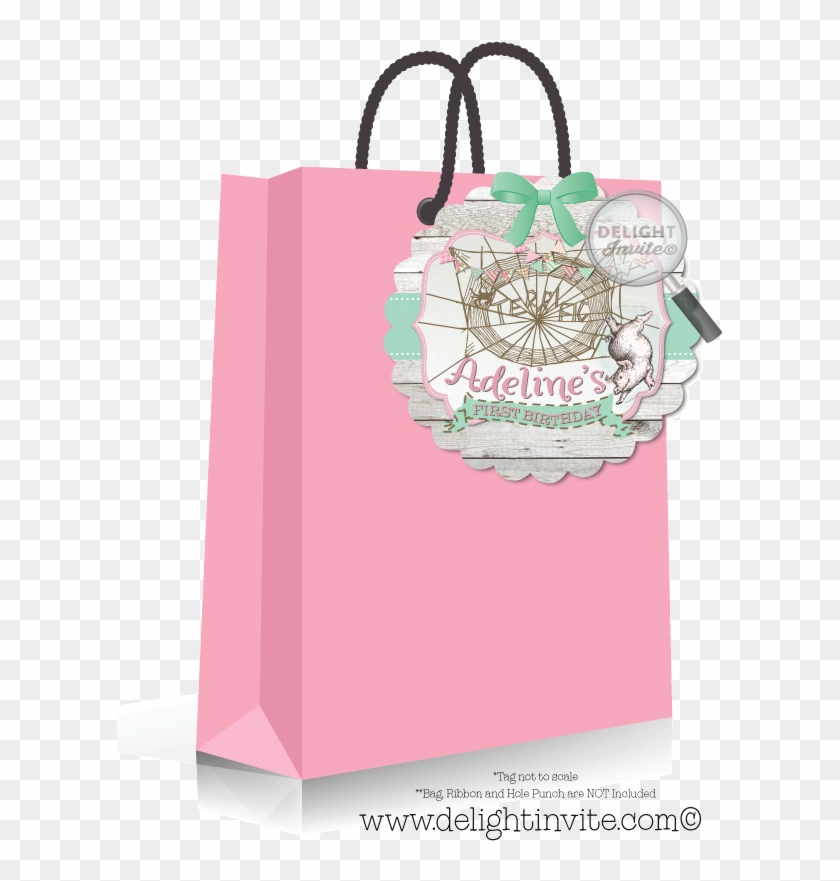 Charlotte's Web Favor Tags Web 1, Charlottes Web, 1st - Greeting Card Clipart #3081679