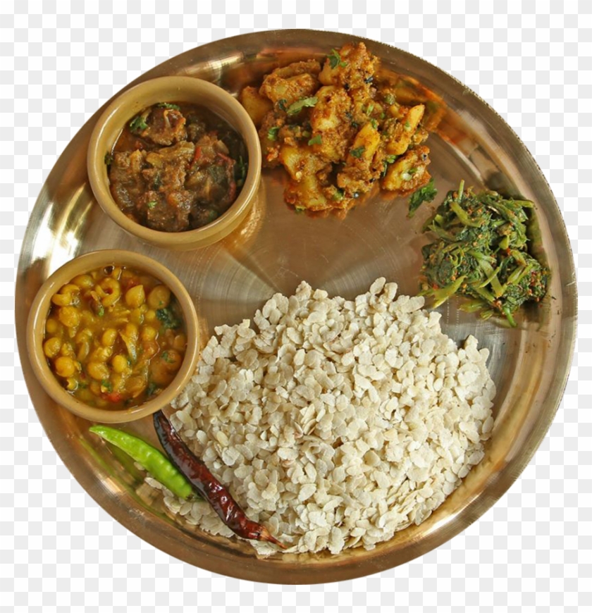 Nepali Food, Palak Paneer, Chana Masala, Shop, Indian, - Newari Khaja Set Png Clipart #3081760