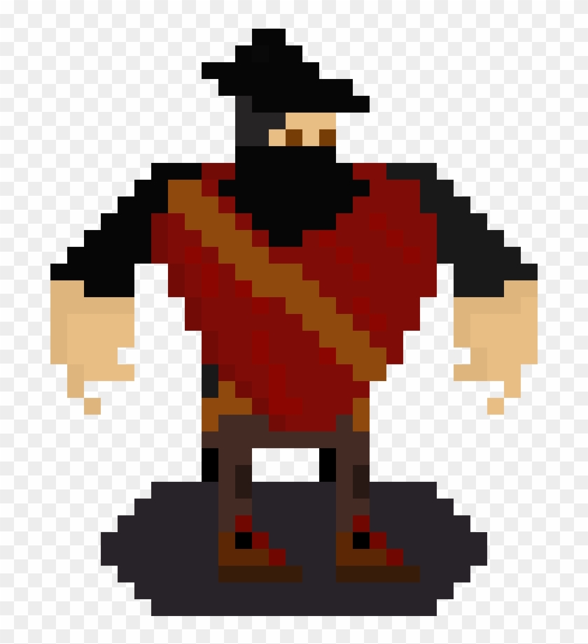 Gambit Clipart Gambit Png - Easy Pixel Art Dog Transparent Png