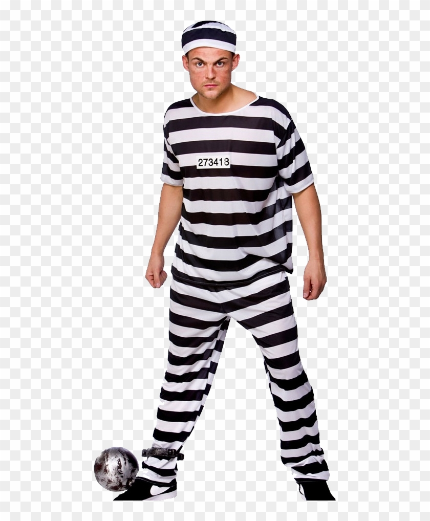 Fancy Dress Prisoner Clipart