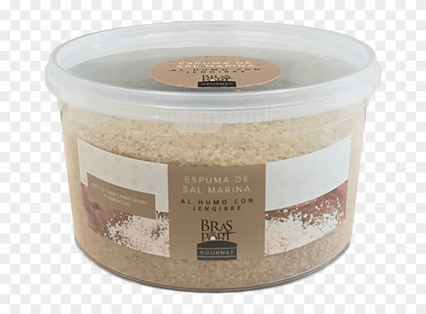 Cubo De Espuma De Sal Marina Ahumada Con Jengibre 600 - Espuma De Sal Clipart