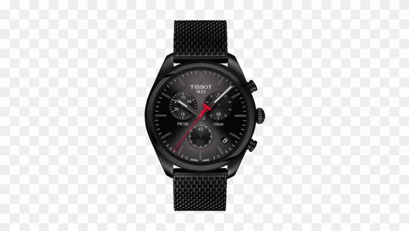 Tissot Pr 100 Chronograph - Black Tissot Watches For Men Clipart