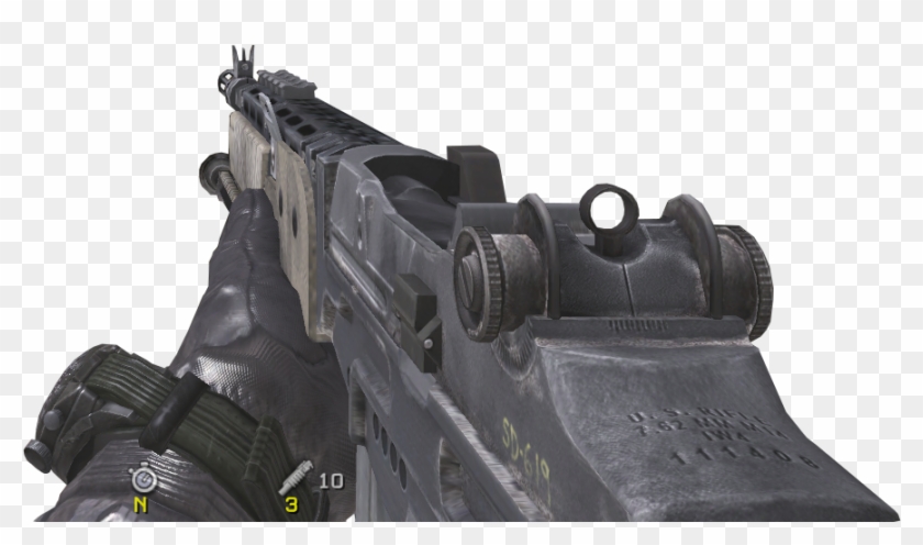 Mw2 Sniper Png - Modern Warfare 2 M14 Clipart #3083606