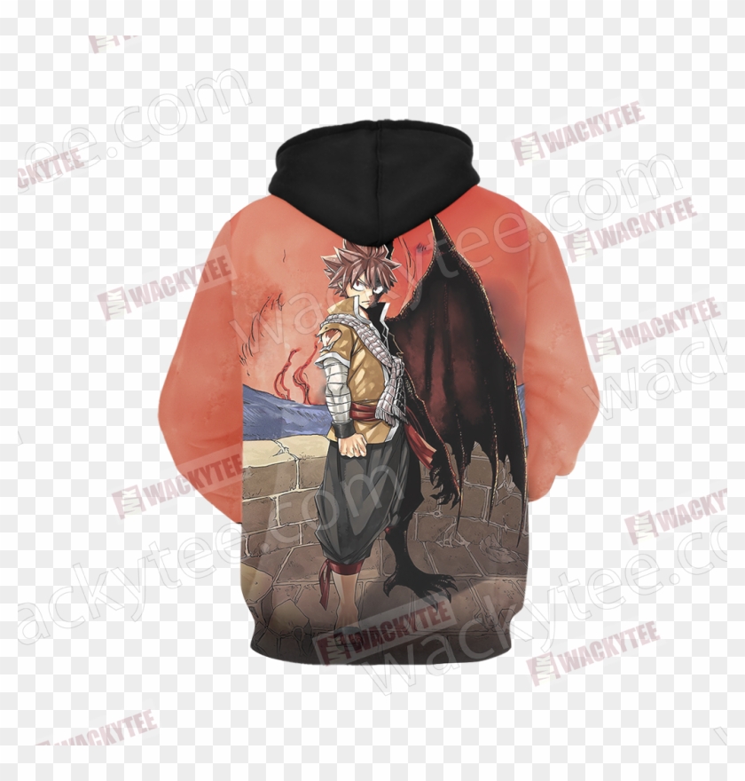 Dragon Cry Natsu Dragneel 3d Hoodie Fullprinted No Clipart #3083818