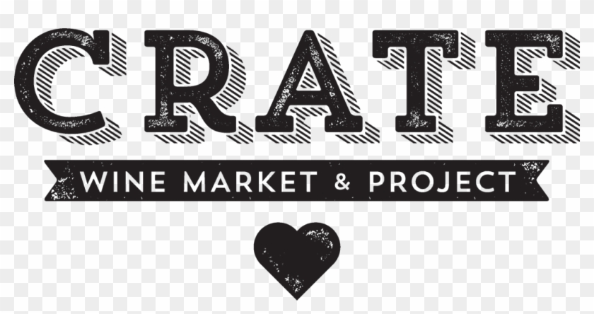 Crate Wine Market & Project - Heart Clipart