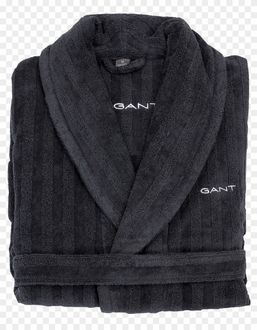 Gant Home Line Robe Grey - Miesten Kylpytakki Gant Clipart #3083981