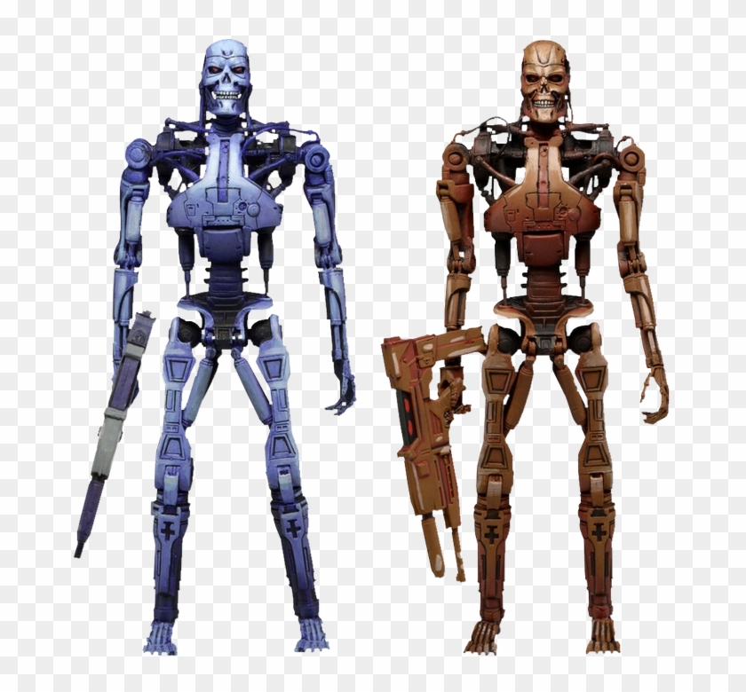 5" 7" Figures Robocop Vs Terminator - Action Figure Neca Terminator Endoskeleton Clipart #3085282