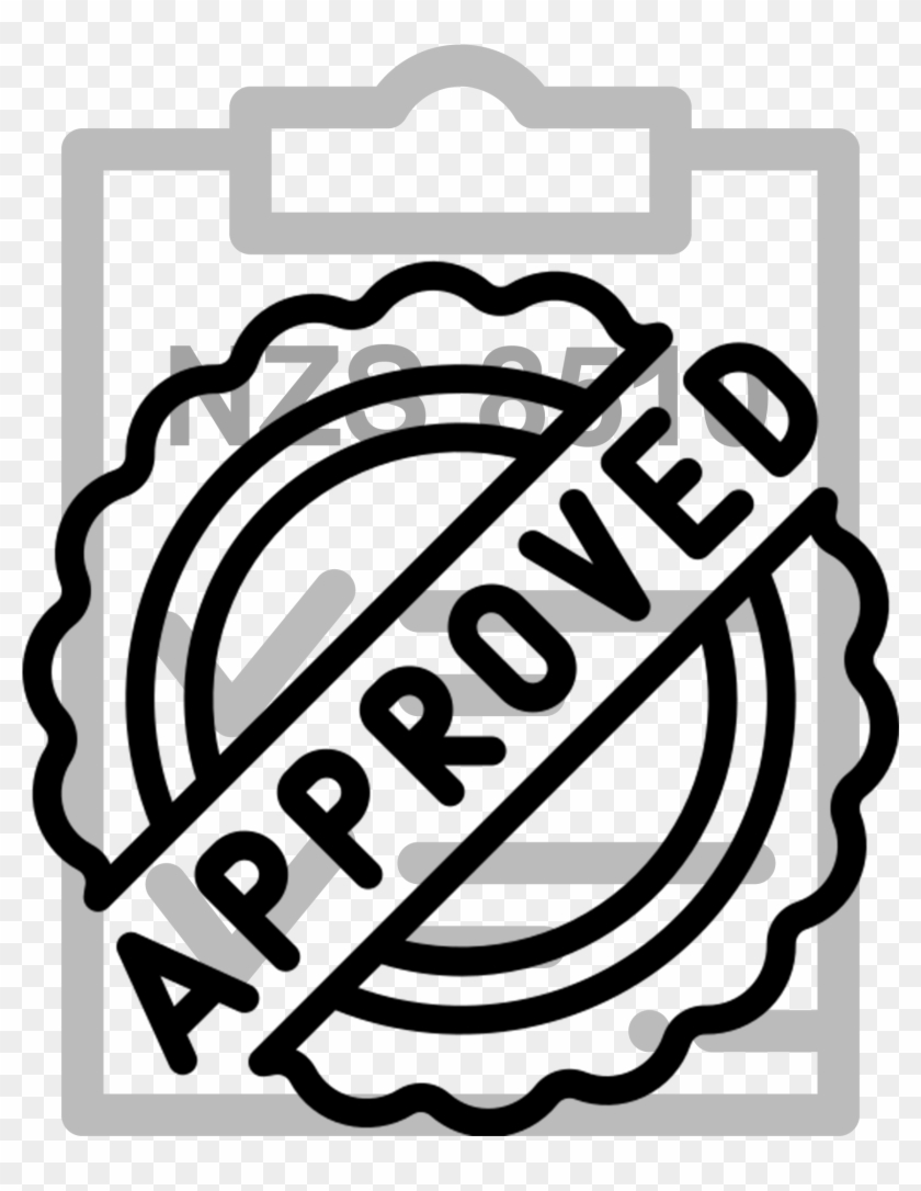 Approved-stamp - Circle Clipart #3085334