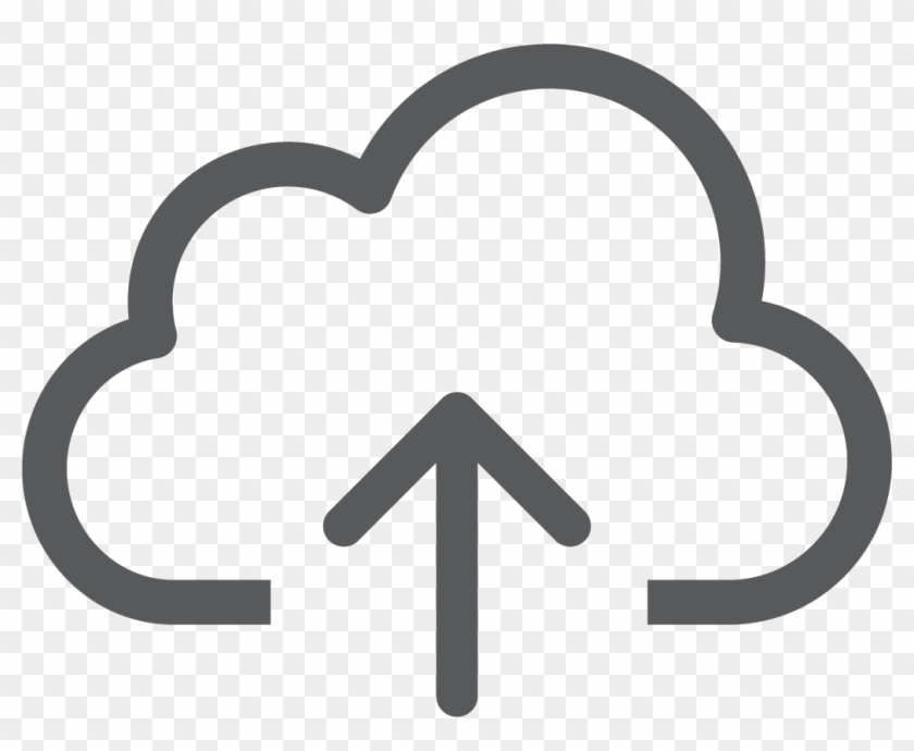 Hr Cloud - Upload Icon Clipart #3085369