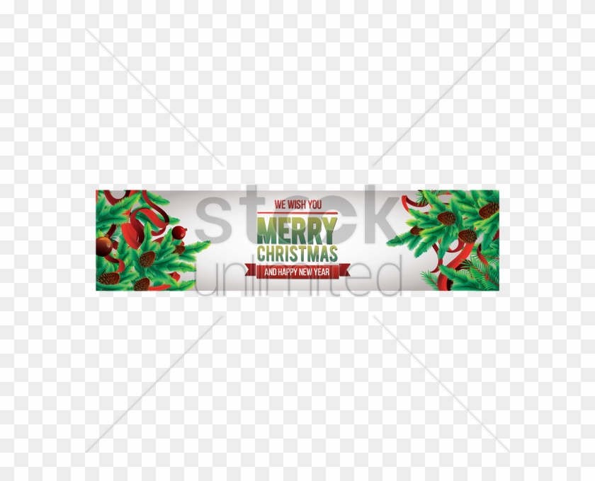 Merry Christmas Banner Png Clipart #3085602