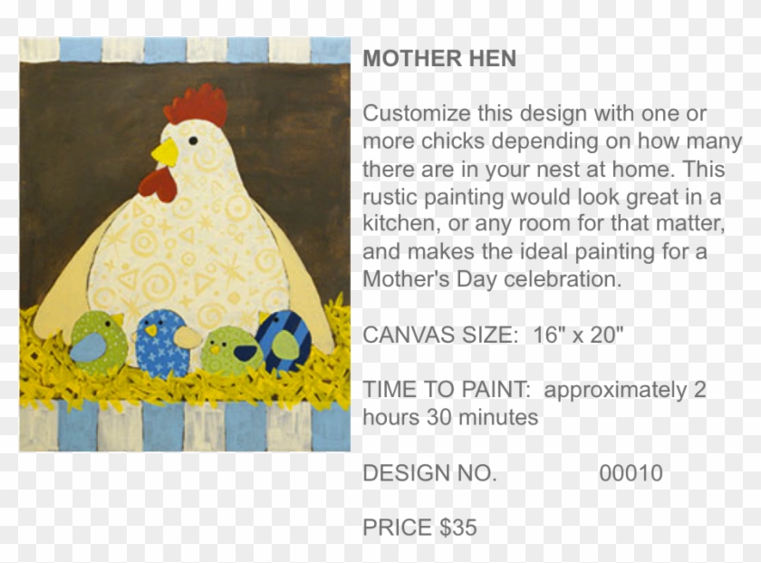 Popup Paint Studio - Chicken Clipart