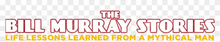 The Bill Murray Stories - Orange Clipart