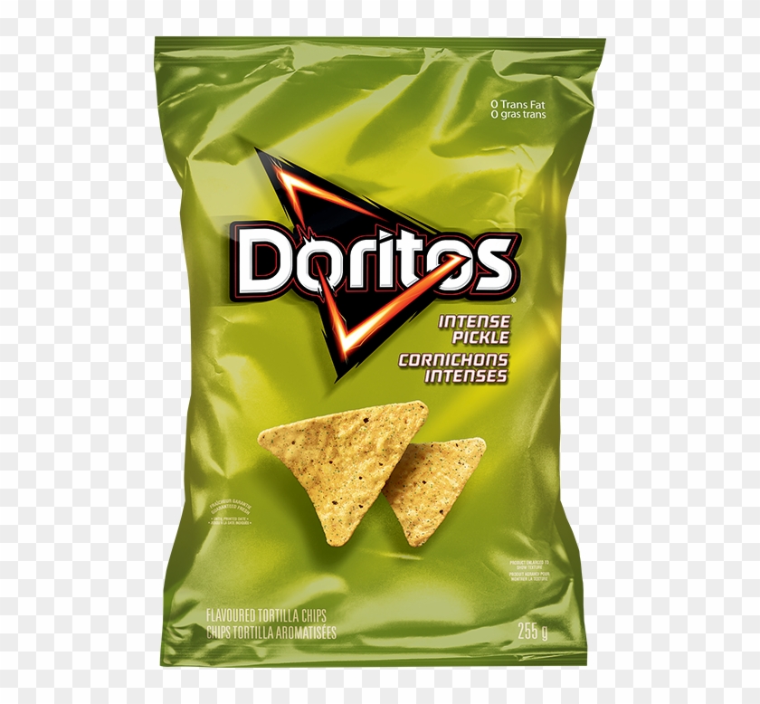 Intense Pickle Tortilla Chips - Pickle Doritos Clipart #3088457