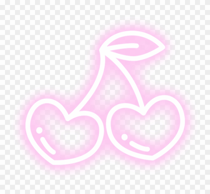 Sticker Cute Kawaii Tumblr Png Neon Kawaii Tumblr - Neon Clipart #3088458