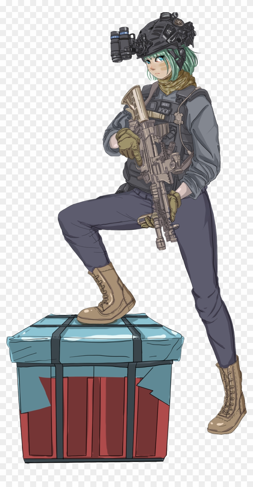 Hand Drawn Cartoon Games Girl Png And Psd - ออกแบบ ตัว ละคร เกม Clipart