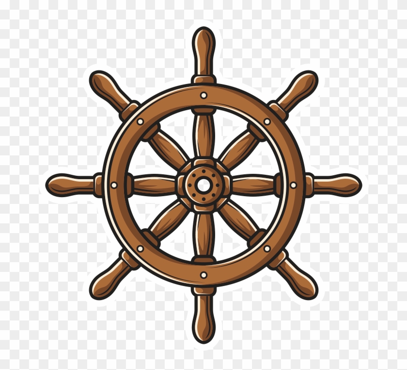 #ship #wheel #steeringwheel - Ship Wheel Animated Gif Clipart #3089858