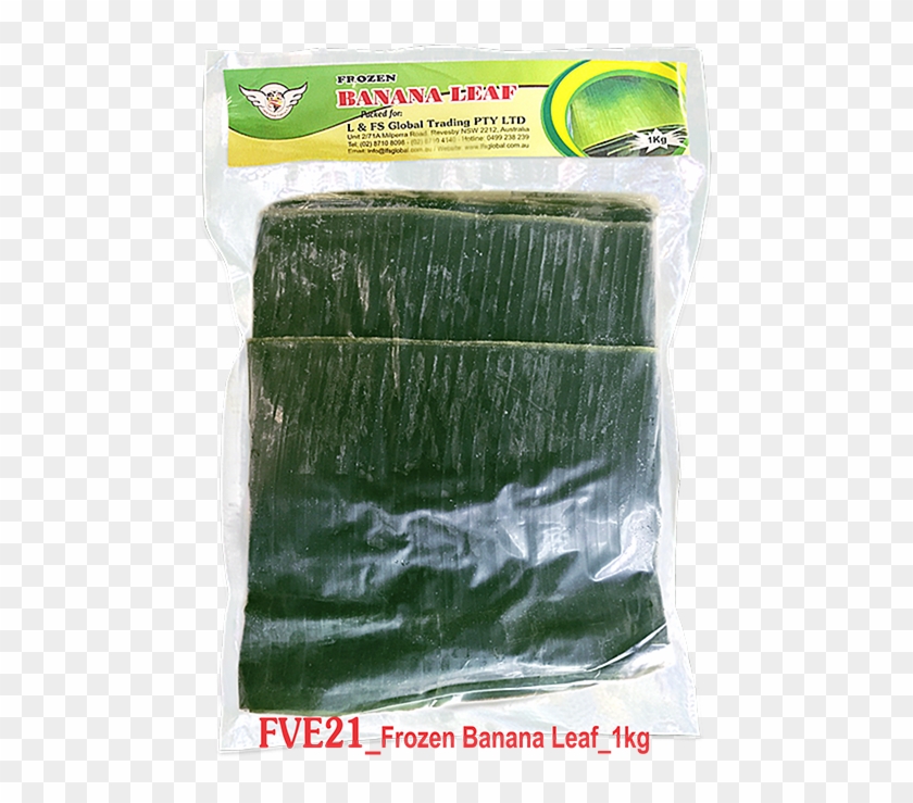 [fve21] Frozen Banana Leaf - Leaf Vegetable Clipart #3090230