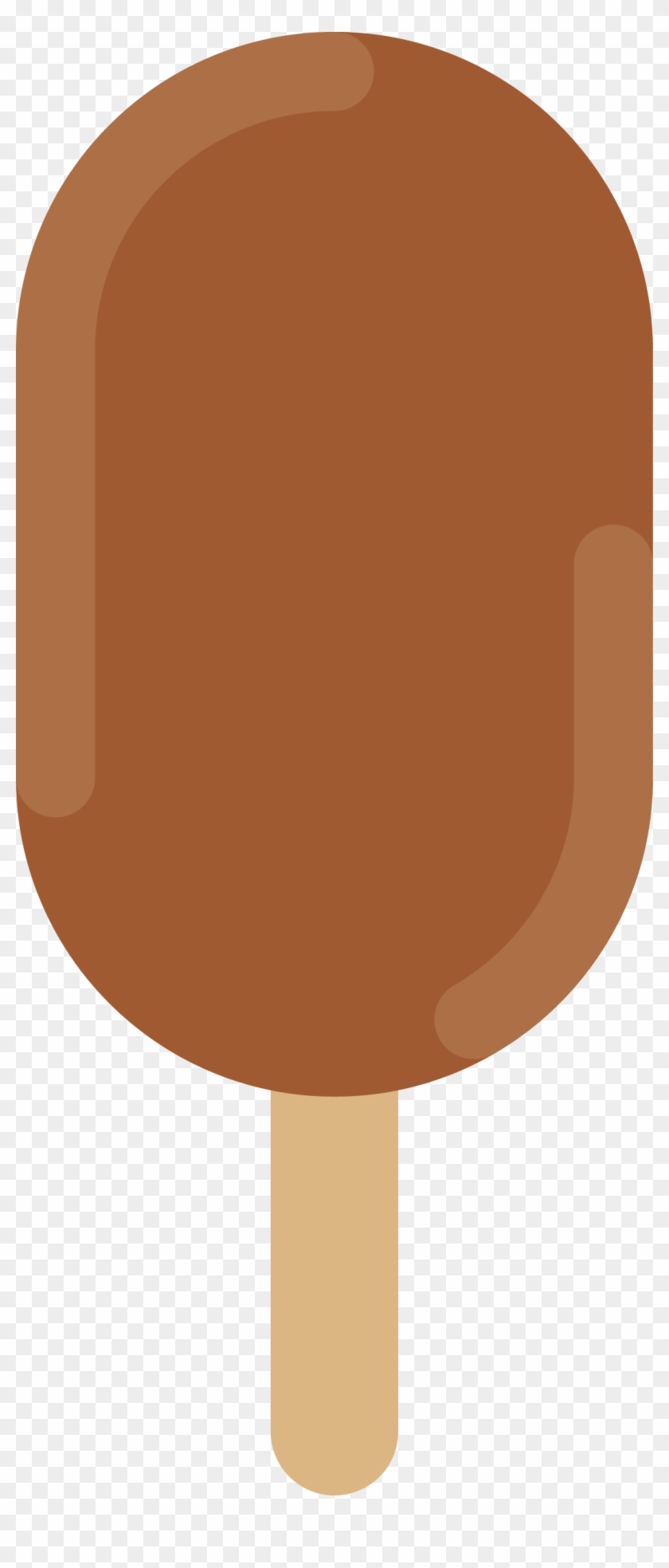 Chocolate Ice Cream Ice Pop Chocolate Cake Pain Au - Chocolate Popsicle Vector Clipart #3090288