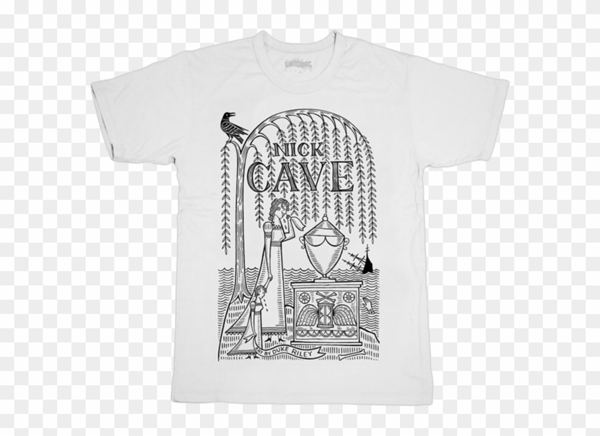 Nick Cave Lyrics T-shirt - Tee Shirt Nick Cave Clipart #3090956
