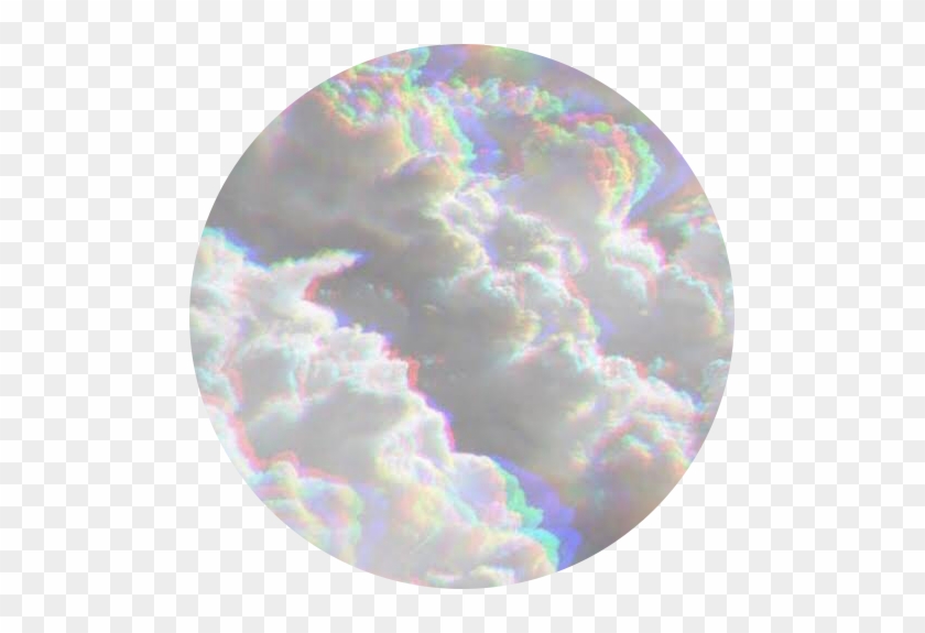 #clouds #glitch #cloud #circle #background #freetoedit - Aesthetic Purple Pink Sky Clipart