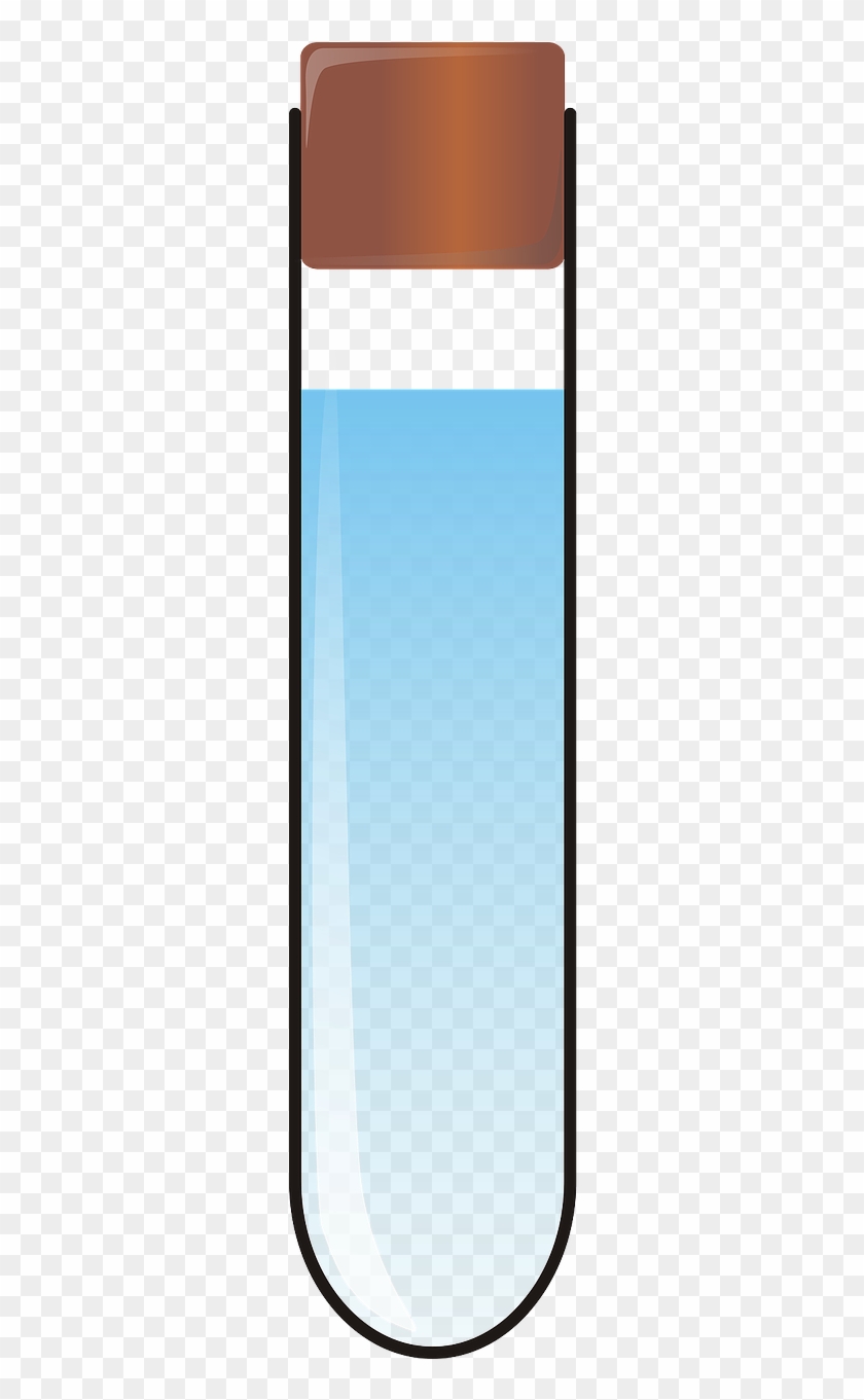 Tube Test Cork Glass Lab Png Image - Tube De Laboratoire Png Clipart