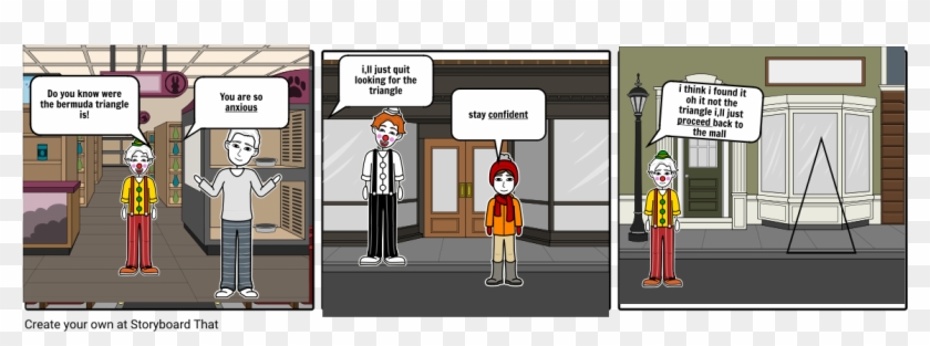 Clown Tries To Fin Bermuda Triangle - 1920 Man Newspaper Clipart #3092375