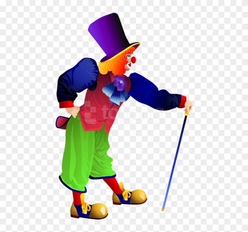 Clown Transparent Png - Transparent Clown Clipart #3092383