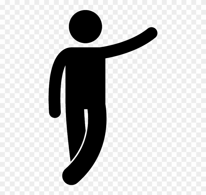 Permanent Recruitment - Leaning Stick Man Png Clipart #3092516