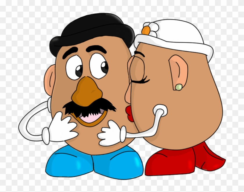 Mr Potato Head Pages - Mr And Mrs Potato Head Cartoon Clipart #3092650