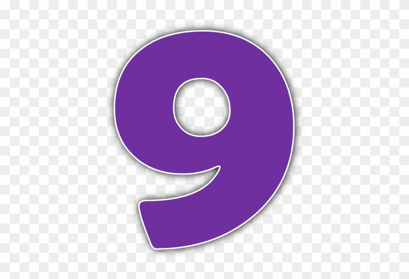 9 Letter Png Images - Circle Clipart