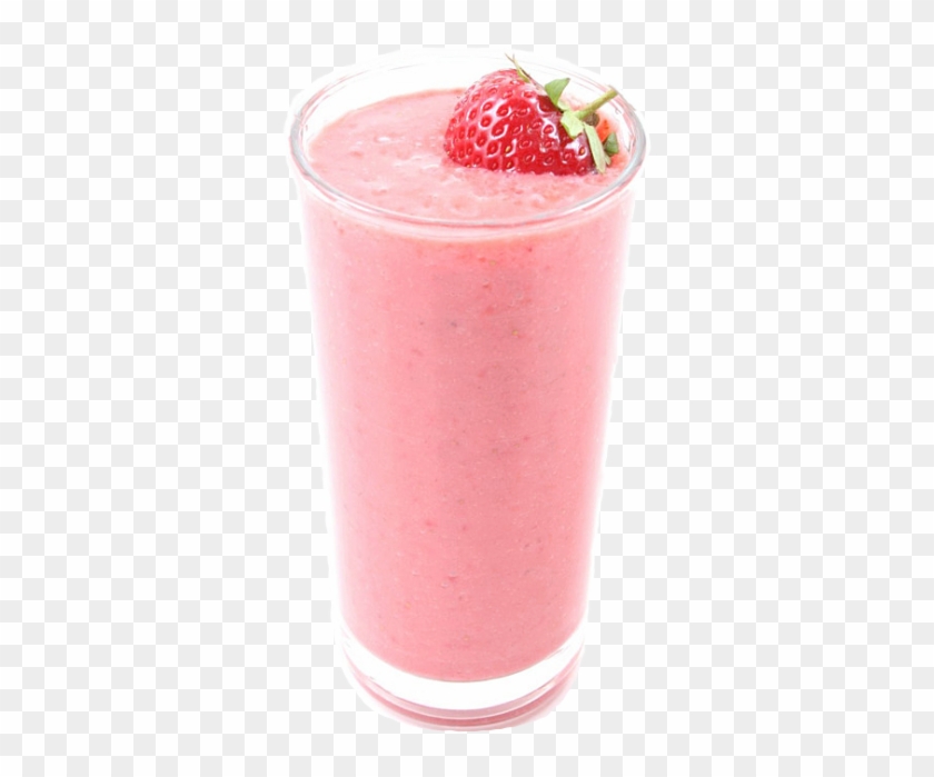 Smoothie Clipart Transparent Tumblr - Strawberry Milkshake Png #3093253