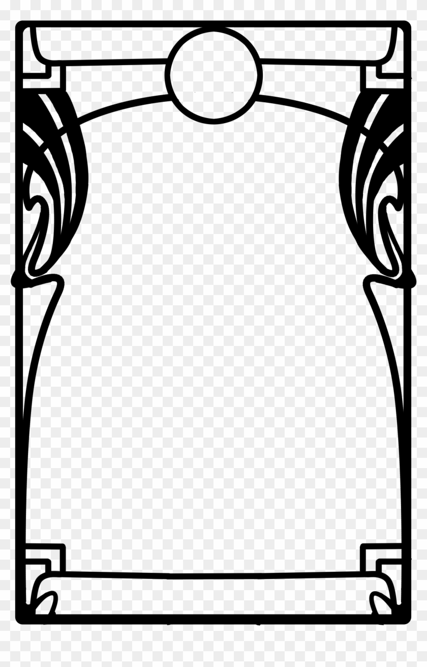 Noveau Frame By Tigers Stock D Ⓒ - Art Deco Frame Clip Art - Png Download