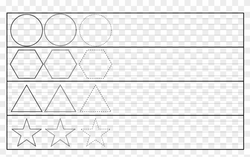 Drawing Activity Geometric Shapes Children& - Çocuklar Için Geometrik Şekiller Clipart