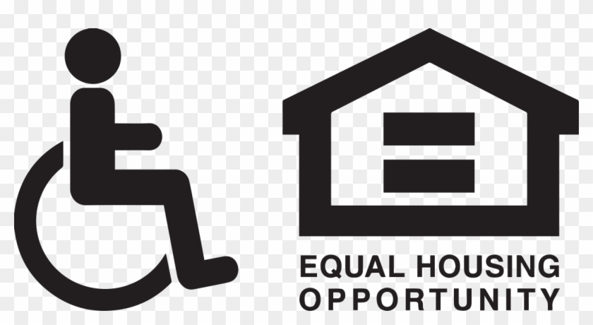 Image - Fair Housing And Handicap Logo Clipart #3094307