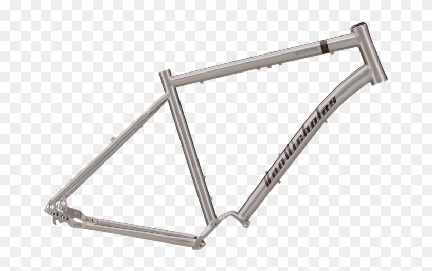 Van Nicholas Pioneer Rohloff 29er 3al/2 - Titanium Mountain Bike Frame Clipart