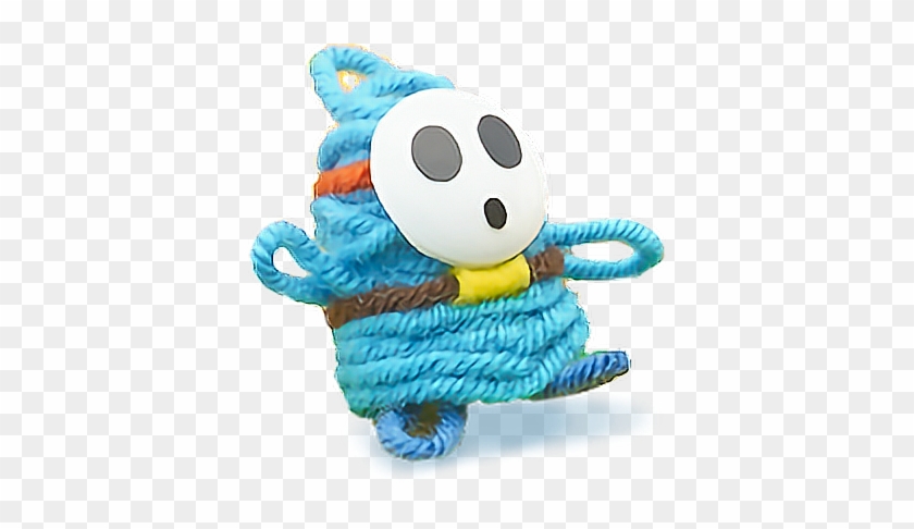 Amiibo Sticker - Yoshi's Wooly World Shy Guy Clipart #3094647