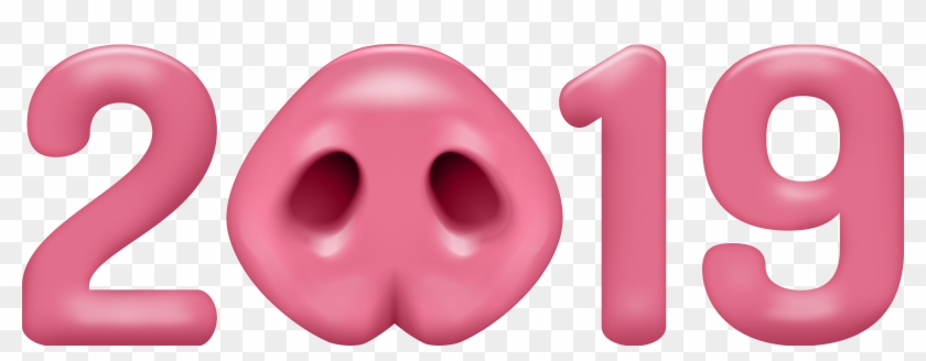 View Full Size - Year Of The Pig Clip Art - Png Download